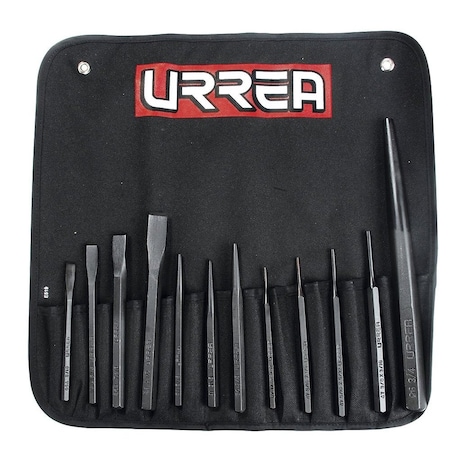 Urrea Punch & Chisel Set, 12Pc NO.5